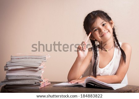 Kids thinking Kids thinking