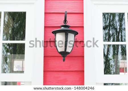 a porch light