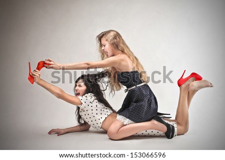 beautiful girls fighting tearing shoes beautiful girls fighting tearing shoes