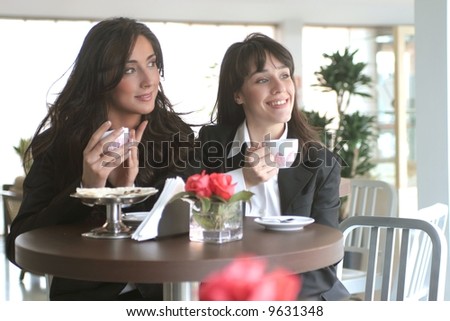 a two woman at bar