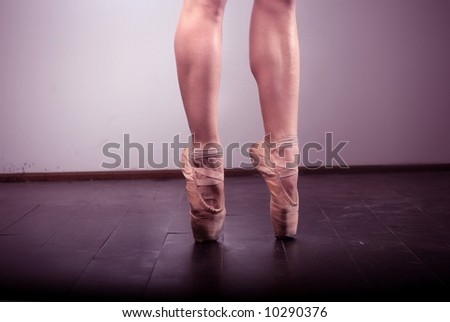 Classic pink ballet  shoes