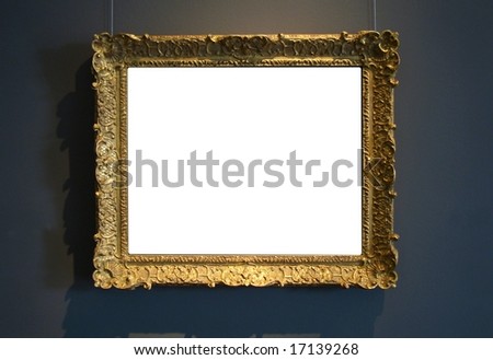 an antique frame