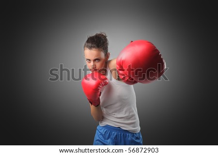 Boxer Punching