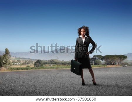 business black woman in cape town, south africa
