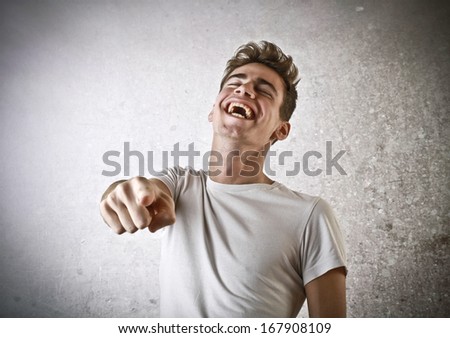 Laughing Young Guy