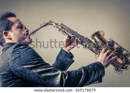 Playing The Sax