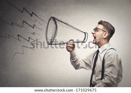 Screaming Businessman Screaming Businessman