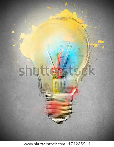 paint bulb paint bulb