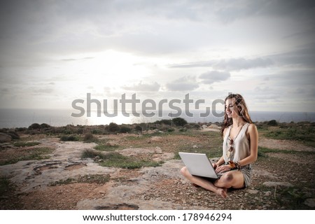 typing in the field