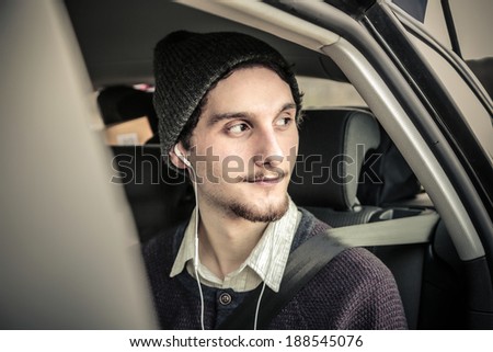 guy in the car