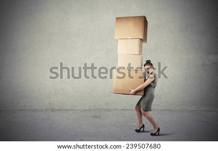 Carrying heavy boxes