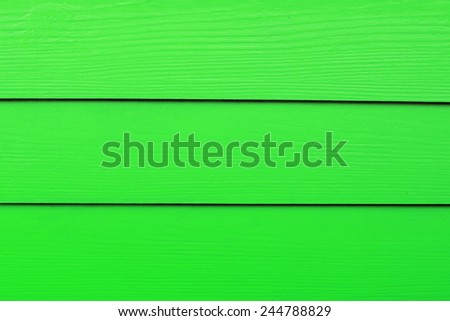 Bright Green Color Painted on Wooden Wall. (Shade of Green Series)