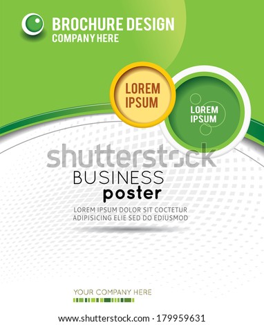 Stylish presentation of business poster magazine cover design layout template Stylish presentation of business poster magazine cover design layout template