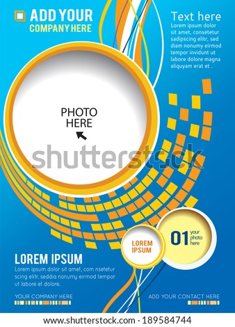 Brochure design content background Design layout template Brochure design content background Design layout template