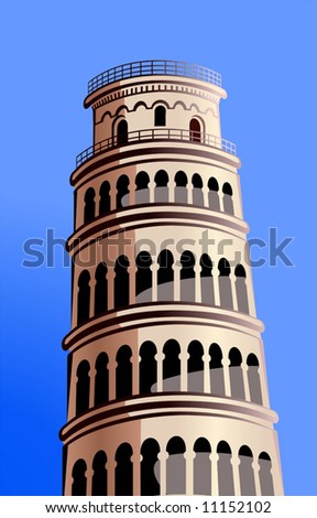pizza tower vector