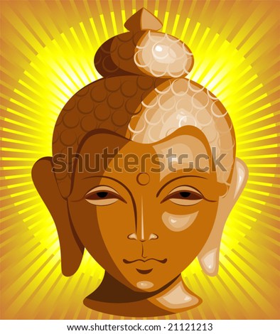http://image.shutterstock.com/display_pic_with_logo/160720/160720,1227680892,1/stock-vector--lord-buddha-face-in-yellow-beam-21121213.jpg