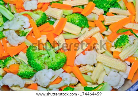 vegetable mix for cooking
