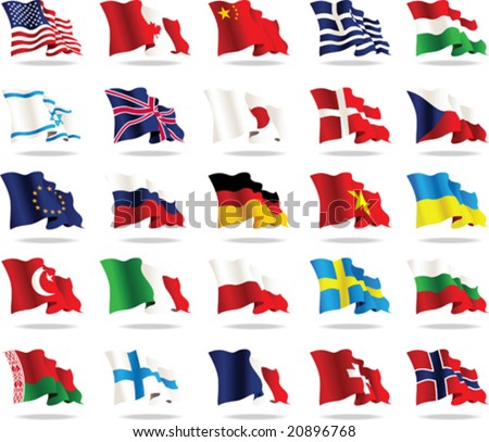 World+flags+vector