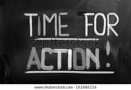 Time For Action Concept