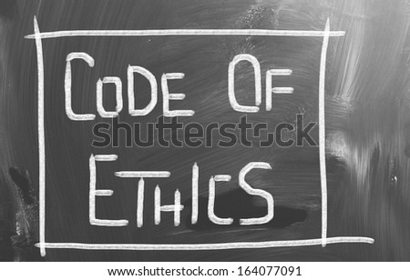 Code Of Ethics Concept