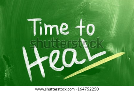 Time To Heal Concept