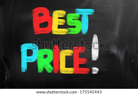 Best Price Concept