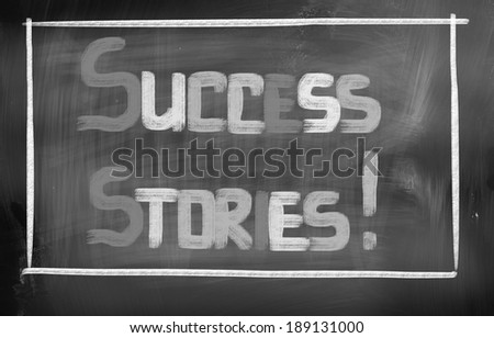 Success Stories Concept