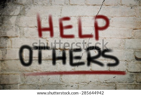 Help Others Concept