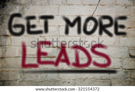 Get More Leads Concept