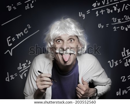 scientist like Albert Einstein put his tongue