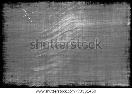 Dirty grunge texture â?? art painted canvas with frame