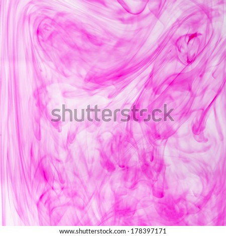 abstract of color ink in water  for background