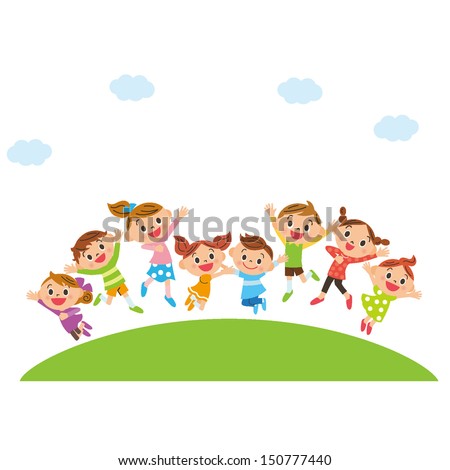 Jumping children Jumping children