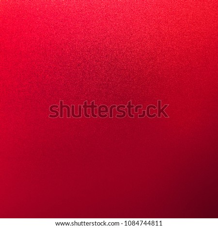 Red background metal foil glitter texture for christmas. Light color abstract paper metallic design silver wall bright and shine.