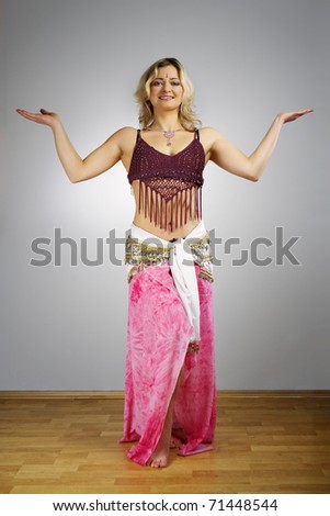 She likes belly dancing