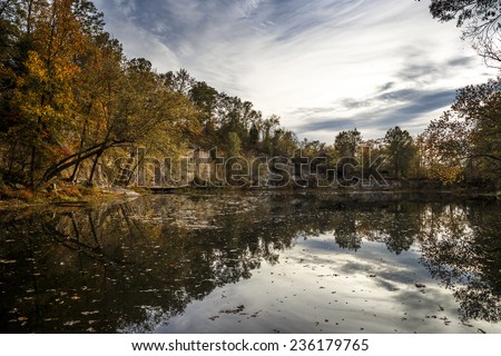 Lake at Forest Hill Park in Richmond, Virginia