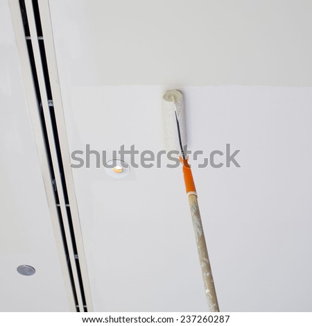 painting a ceiling