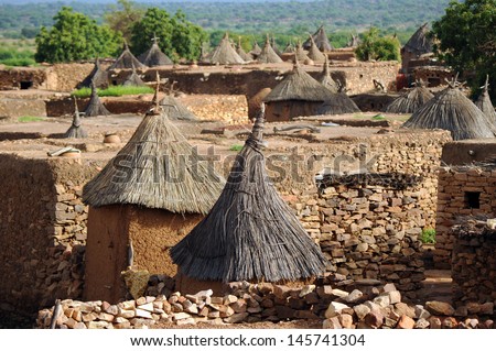 dogon village homes