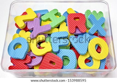 alphabet colors