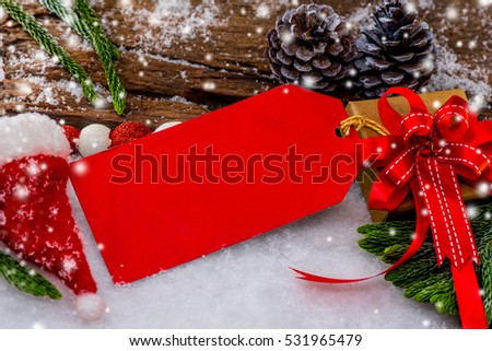 Christmas decoration and End of Year sale