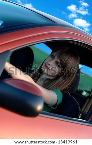 Girls Driving Cars