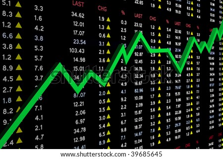 Stock Market Graph. resolution stock market