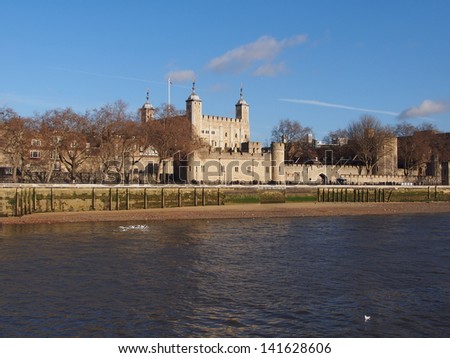 London, Thames river sightseeing on boat, you can see the famous london tower
