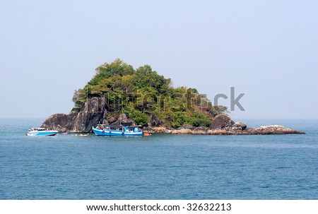little island near island Koh Chang Thailand