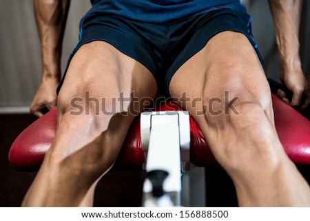 Health Club Leg Exercises