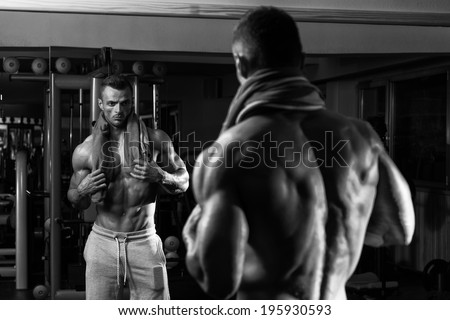 Portrait Of A Physically Fit Young Man In A Healthy Club - A Better Tomorrow Takes Your Best Today