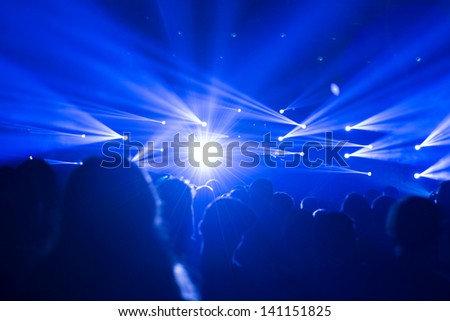 large crowd of people at a festival or party celebrating a great event