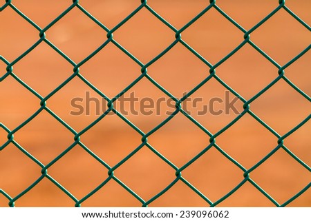 iron net fence