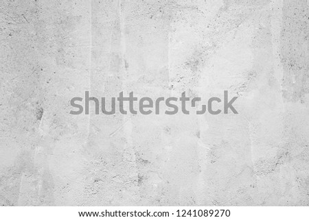 Blank grunge gray and white cement wall texture background, interior design background, banner