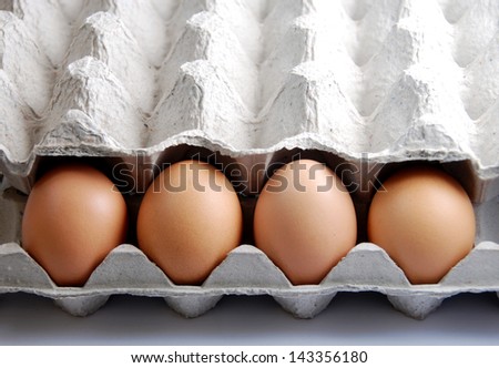 Eggs in Carton.